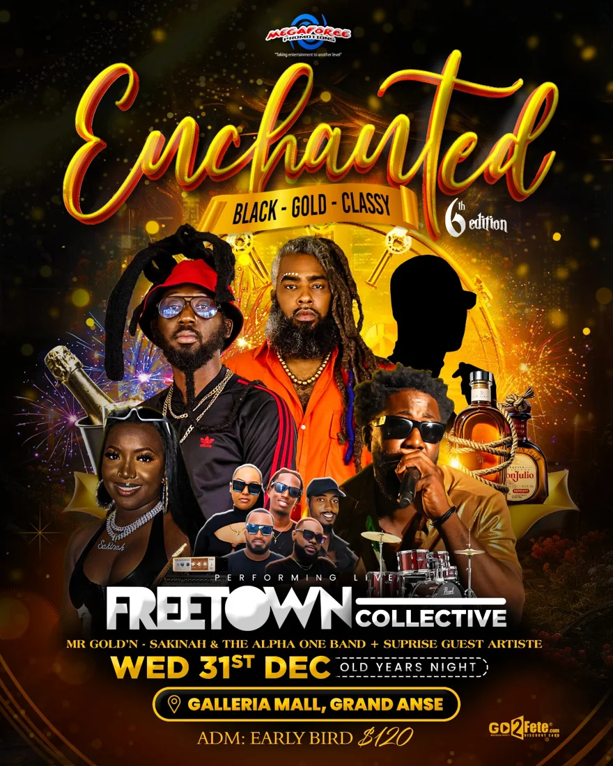 Enchanted original event flyer